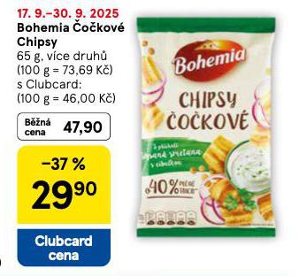 BOHEMIA OKOV CHIPSY