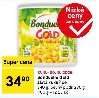 BONDUELLE GOLD ZLAT KUKUICE