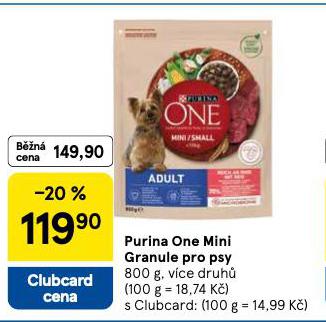 PURINA ONE MINI GRANULE PRO PSY
