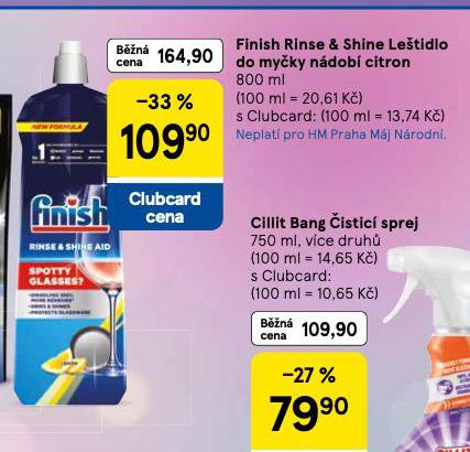 FINISH RINSE A SHINE LETIDLO DO MYKY NDOB CITRON