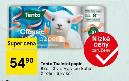 TENTO TOALETN PAPR