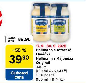HELLMANNS MAJONZA ORIGINL