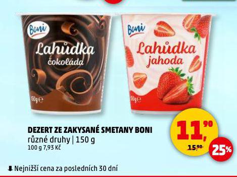 DEZERT ZE ZAKYSAN SMETANY