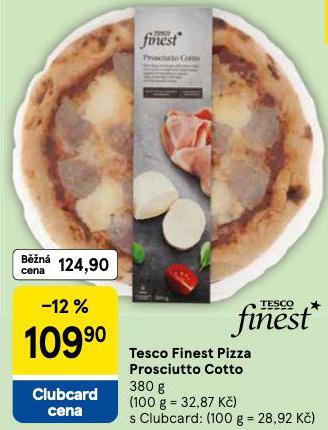 FINEST PIZZA PROSCIUTTO COTTO