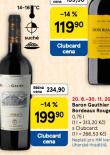 BARON GAUTHIER BORDEAUX ROUGE