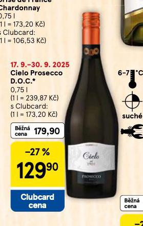 CIELO PROSECCO D.O.C.