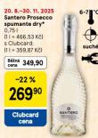 SANTERO PROSECCO SPUMANTE DRY