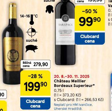 CHATEAU MEILLIER BORDEAUX SUPERIEUR