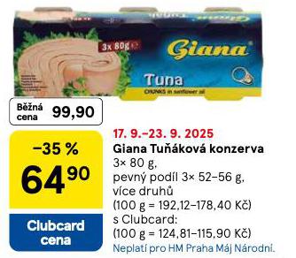 GIANA TUKOV KONZERVA