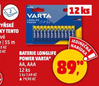 VARTA BATERIE