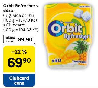 ORBIT REFRESHERS DZA