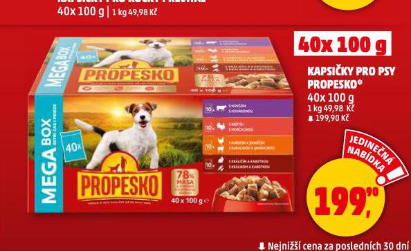 PROPESKO KAPSIKY PRO PSY