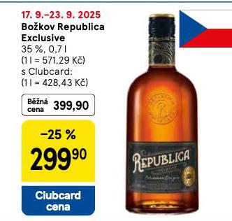 BOKOV REPUBLICA EXCLUSIVE