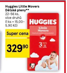 HUGGIES LITTLE MOVERS DTSK PLENY