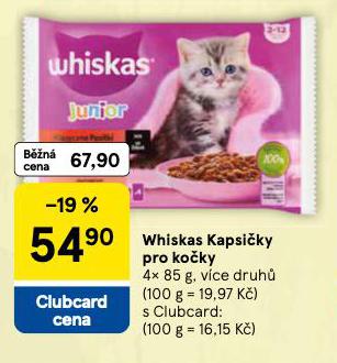 WHISKAS KAPSIKY PRO KOKY