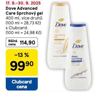 DOVE ADVENCED CARE SPRCHOV GEL