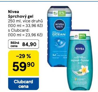 NIVEA SPRCHOV GEL