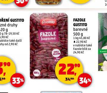 FAZOLE GUSTITO