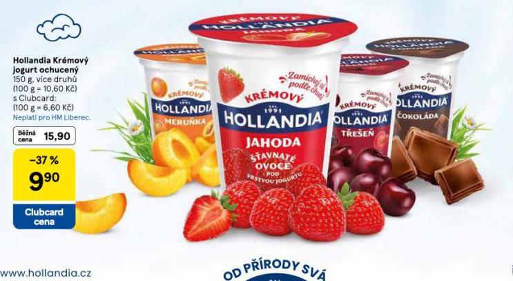 HOLLANDIA KRMOV JOGURT OCHUCEN