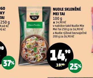 NUDLE SKLENN MEI TAI