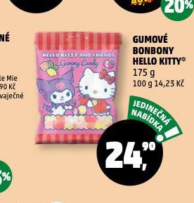 GUMOV BONBONY HELLO KITTY