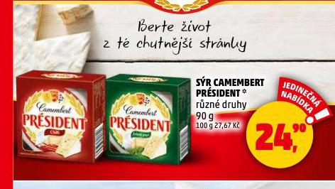 SR CAMEMBERT PRSIDENT