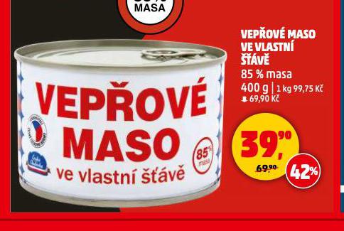 VEPOV MASO VE VLASTN V