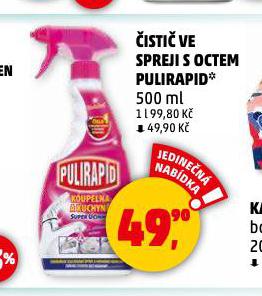PULIRAPID ISTI VE SPREJI