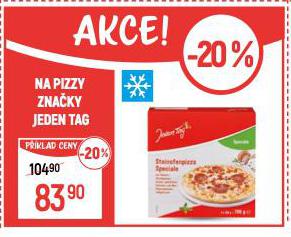 NA PIZZY ZNAKY JEDEN TAG