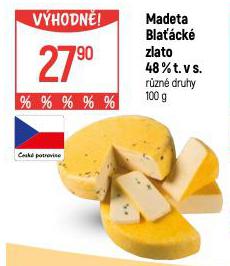 MADETA BLACK ZLATO 48% T. V S.