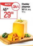 CHEDDAR JALAPENJO 50% T. V S.