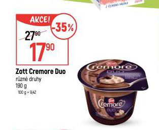 ZOTT CREMORE DUO