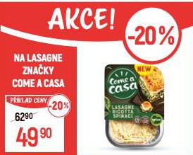 NA LASAGNE ZNAKY COME A CASA
