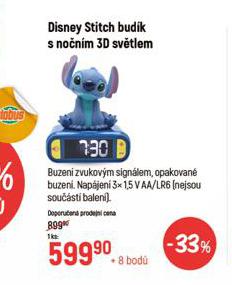 DISNEY STITCH BUDK S NONM 3D SVTLEM