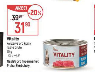 VITALITY KONZERVA PRO KOKY