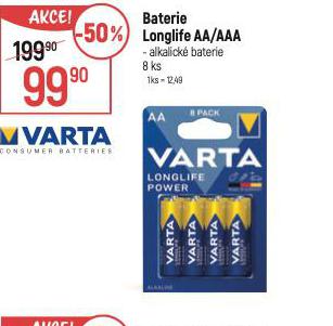 BATERIE LONGLIFE AA