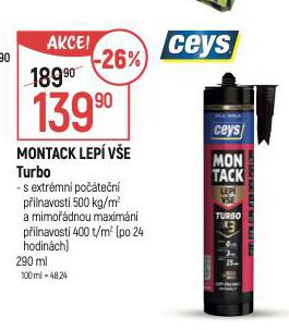 MONTACK LEP VE TURBO