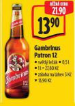 GAMBRINUS PATRON 12