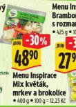 MENU INSPIRACE MIX KVTK MRKEV A BROKOLICE