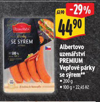 ALBERTOVO UZENSTV PREMIUM VEPOV PRKY SE SREM