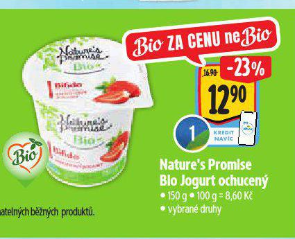 NATURES PROMISE BIO JOGURT OCHUCEN