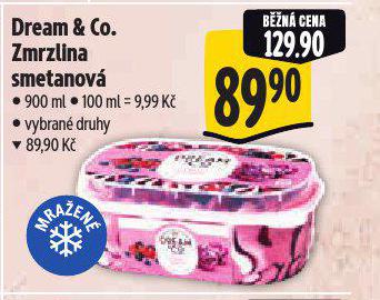 DREAM A CO. ZMRZLINA SMETANOV