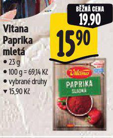 VITANA PAPRIKA MLET