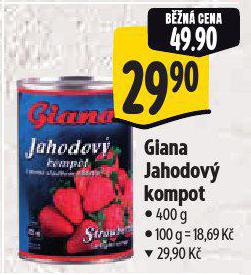 GIANA JAHODOV KOMPOT