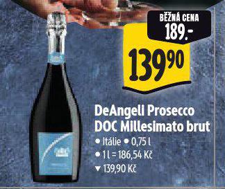 DEANGELL PROSECCO DOC MILLESIMATO BRUT