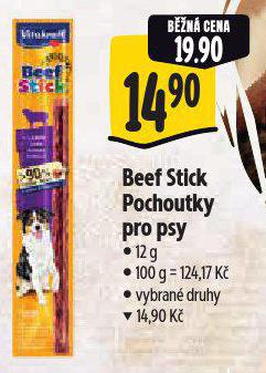 BEEF STICK POCHOUTKY PRO PSY