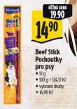 BEEF STICK POCHOUTKY PRO PSY