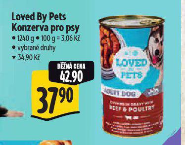 LOVED BY PETS KONZERVA PRO PSY