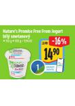 NATURES PROMISE FREE FROM JOGURT BIL SMETANOV