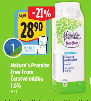 NATURES PROMISE FREE FROM ERSTV MLKO 1,5%